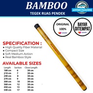Joran Pancing Tegek Bamboo Ruas Pendek 180 - 450 cm