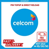 🔥 Ready Stock 🔥 Topup Celcom Pin dan Direct Reload (RM10/RM20/RM30/RM50)