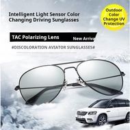 Smart photochromic men's and women's sunglasses