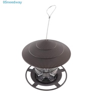 NEEDWAY Food Container Gazebo With Hang Rope Feed Station For Pet Outdoor Garden Feeding Tool
