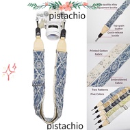 PISTACHIO Camera Shoulder Strap, Top-grain Genuine Leather Quick Release Micro Single Strap, Adjusta