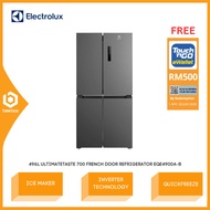 Electrolux Fridge 496L French Door Refrigerator Inverter QuickFreeze QuickChill EQE4900A-B / EQE4900