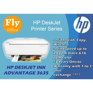 HP DeskJet Ink Advantage 3635 All-in-One Printer (Print/Scan/Copy/Wireless) + Free HP 680 Black