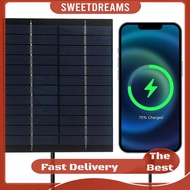 2W 12V Solar Charger Type-C Output Portable Solar Panel Charger for Rechargeable Battery  Camera