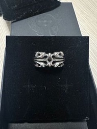 Chrome hearts (樣式) k and戒指 925純銀