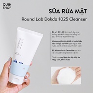 Sữa Rửa Mặt Tạo Bọt Cho Da Nhạy Cảm Round Lab Mugwort Calming Dokdo 1025 Cleanser Bubble Foam