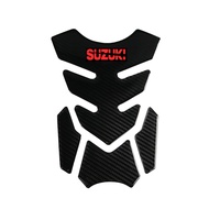 Waterproof Carbon Fiber Sticker for Suzuki Gixxer SF250 Modification Fuel Tank Decal Anti-Scratch 3D