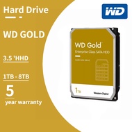 Western Digital WD Gold 1TB/ 2TB/ 4TB/ 6TB/ 8TB  Enterprise Drive/3.5" Hard Drive HDD