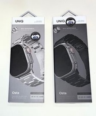 門市現貨‼️🤍🫶🏻 UNIQ Uniq Osta 系列 不鏽鋼 可調節 apple watch 表帶 49/45/44/42mm