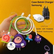 Samsung EP-TA800 Charger Cover Protective Case | Cute & Shatterproof Charger Case