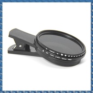 (CSID) 52mm Phone ND Filter ND2 to ND400 Clip-on Variable Neutral Density Filter for Phone Mobile Sm