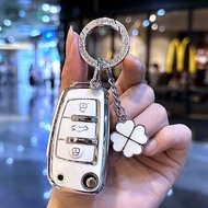 Popular Audi 14/15/16/17/18/19/20 A3 Car Q3/Q2L Car Key Case Cover Case Buckle Men Women 13