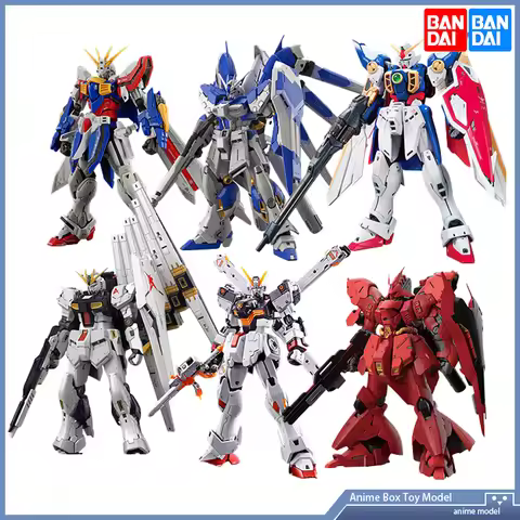 Bandai RG Gunpla Model Kits – God Gundam, Freedom, Unicorn, Justice, Wing, Astray Red Frame, Destiny