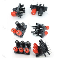 4mm 2/4/6 Pin hole socket Position Banana Plug power Connector Audio Jack Speaker Amplifier Terminal