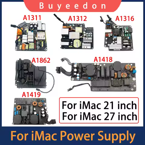 Original A1311 A1312 Power Supply ADP-200DF B PA-2311-02A For iMac A1418 A1419 A1862 A1407 Power Boa