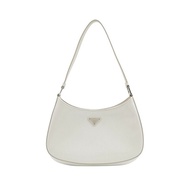 Prada  Cleo系列 白色 腋下包hobo 肩背包