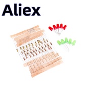 50pcs 1K 10K 100K 220 Ohm 1/4W Metal Film Resistor and Led KIT for for Raspberry Pi / for