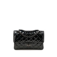 Chanel Black Quilted Patent Leather Reissue Mini So Black Flap Black Hardware, 2022