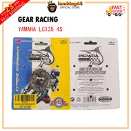 LC135 4S ESPADA GEAR RACING 4TH 20T 21T EMPAT YAMAHA LC-135 GEARBOX ENJIN UMA IKK SCK ESPADA ARATA H