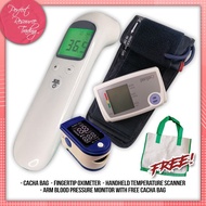 Digital Blood Pressure Monitor Set with FREE Cacha Bag
