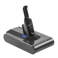 V6V7 V8 V10 6000mAh แบตเตอรี่ลิเธียมทดแทนสำหรับเครื่องดูดฝุ่นมือถือ Dyson