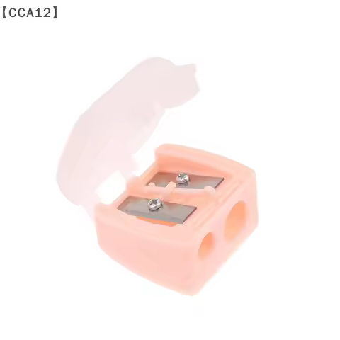 Double Hole Pencil Sharpener,Eyebrow Pencil Eyeliner Stationery Knife Variety Pen Sharpening Office 