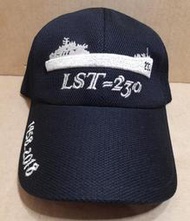 鴨舌帽 海軍中邦軍艦 LST-230 黑色透氣小帽 便帽  