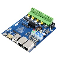 Waveshare RS485 Expansion Board for Raspberry Pi CM4 Dual Network Port Four-Way Isolated RS485 Gigab