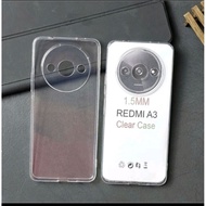 Xiaomi Redmi A3 2024 / Redmi 14C Case Clear Silicone Casing Softcase