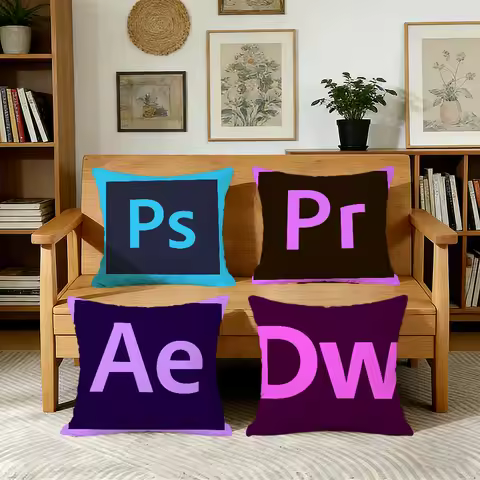 Adobe Ps ai dw Image cushion cover For Pillow Printing Sofa Decoration Home Car Room Coffee Shop Off