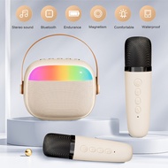 Wireless Karaoke Speaker With Karaoke Bluetooth Microphone K30 Home KTV Karaoke Machine RGB Light Portable Bluetooth 音响