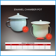 ◇ ◭ ◊ Chamber Pot (Arenola) / Losa / Sartin / Enamelwares - ok