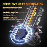 OXILAM 2Pcs 22000Lm 9005 LED Headlight High Power Caus H8 H9 H11 Hb3 9012 Hir2 Turbo LED Lamp