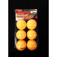 6pcs Ping pong Table Tennis Ball Ball Training Ball (Orange) Bola Ping Pong