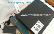 DVR Camera CCTV 8 Ch Langsung Online Pasang Modem 3G 4G