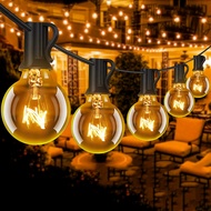 12.1FT/90.2FT G40 Outdoor Waterproof Tungsten Indoor Festival Wed Courtyard Decoration String Light