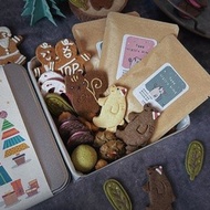 【常溫出貨－聖誕節推薦】咖啡樹聖誕餅乾禮盒【贈聖誕小卡】