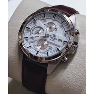 Casio Edifice EFR-556 Chronograph Leather Watch For Men