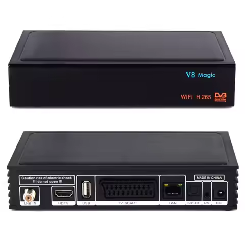 V8 Magic Stalker/DVB-/S2/Xtream H265 IPTV