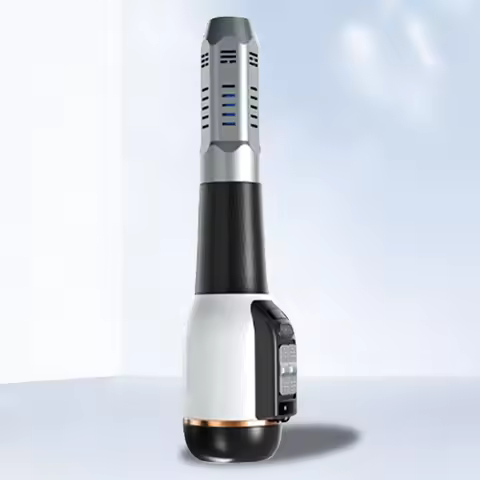 Iteracare Crystal Quantum Scalar Energy Wand Electric Heating High Frequency Wand Physiotherapy Ligh