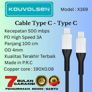 Super Fast 3A Charger Cable Type C Data Cable - Type C 3A 100cm Apple, Android, tablet