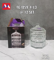 (COD) TOPLES PERMEN KACA CRISTAL TOPLES LEBARAN DELISOGA SUSUN 3