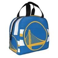 Warriors Lunch Bag Lunch Box Bag Insulated Fashion Tote Bag Lunch Bag for Kids and Adults