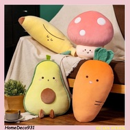 Cute Carrot Avocado Cat Whale Mushroom Penguin Ice Cream Pillow Plush Toy Cartoon Plushie Stuffed To