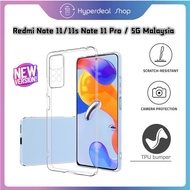 Transparent Case Redmi Note 11 Pro 5G Redmi Note 11 Note 11s Soft Case Full Cover