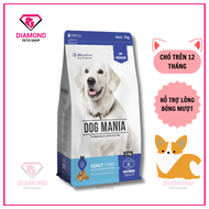 [BAO BÌ MỚI- 1KG] (Mua 1 TẶNG 2 HÀNG MẪU)  Thức ăn hạt cho chó trưởng thành DOG MANIA ADULT 1kg bao 