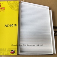 Mercedes-Benz C200 Kompressor 2002-2007 air conditioner filter code AC0016 JS Asakashi Japan