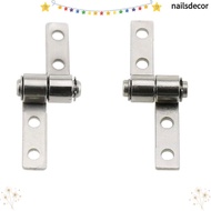 NAILSDECOR Small Metal Damping Hinge, Metal Steel Sliver 360 Degree Torque Hinge, Durable Torque Sha