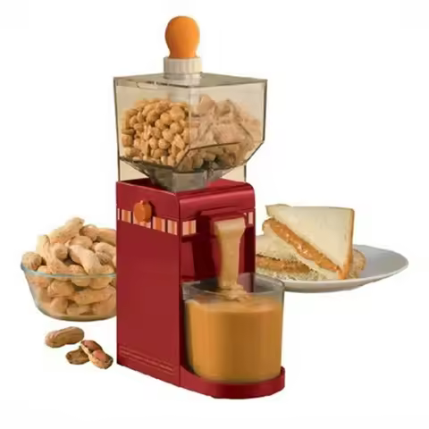 Wholesale Small Peanut Butter Grinding Making Machine Commercial Household Peanut Butter Maker