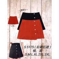 [Ready Stock] Good Quality 68 Brand 68牌子 Sixty Eight Brand Skirt with Pant 裤裙 Elastic Waistband 塑胶裤头